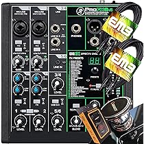Mackie PROFX6v3 ミキサー オーディオインターフェース 箱付き 6チャンネルアナログミキサー WITH Enhanced FX、USB